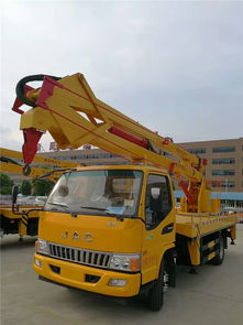 國五江鈴16米直壁高空作業車 高效靈活，包上戶與隨車吊一體化解決方案